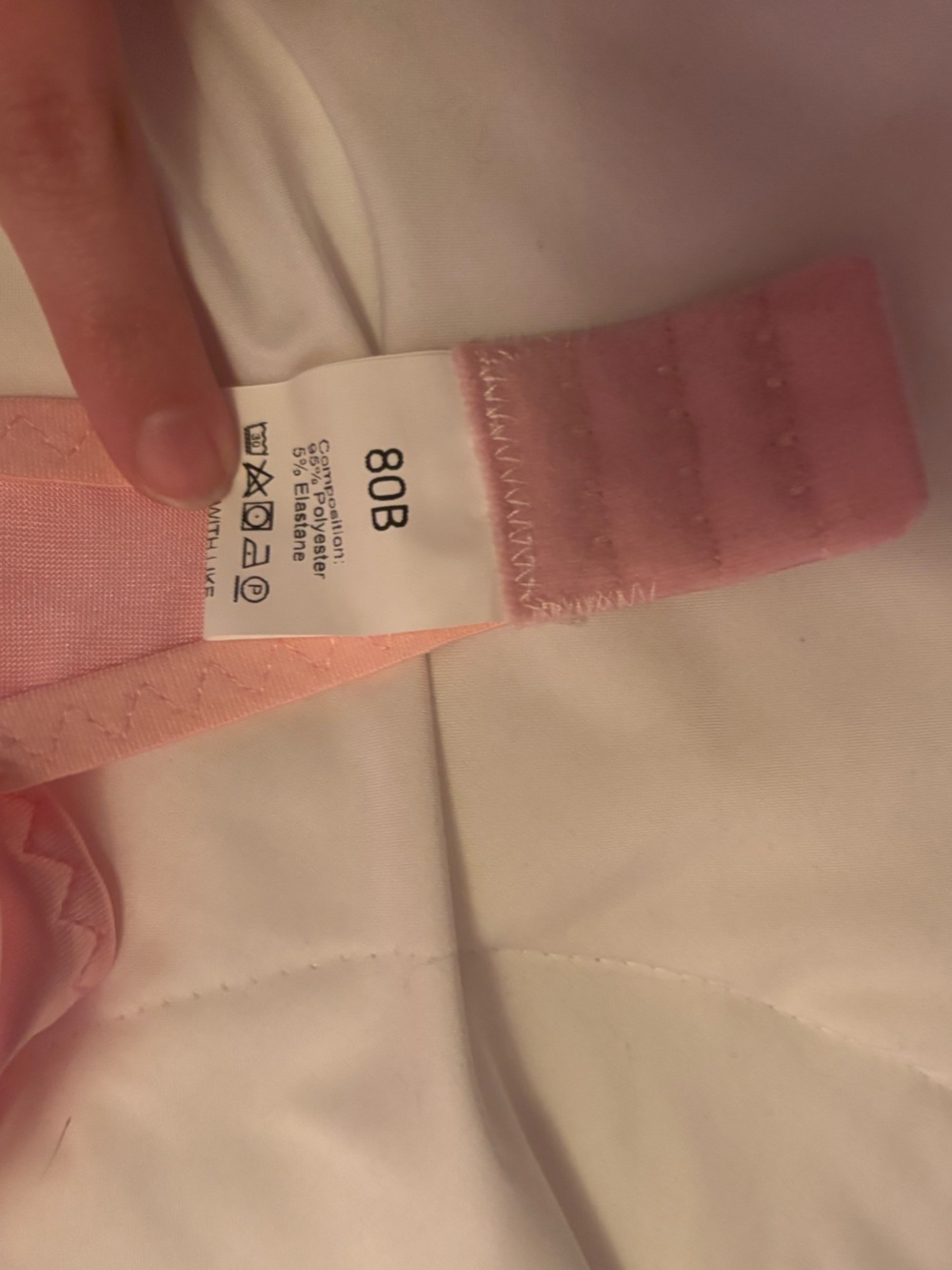 NWOT Pink Satin Lace Underwire Push Up Bra With Matching Thong Set - Picture 9 of 13